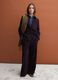 Green fringed wool-blend scarf_1
