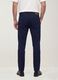 بنطال أخضر بقصّة Slim Fit من قطن دوبّي مطاطي_2