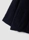 Cappotto blu in misto lana e viscosa regular fit_3