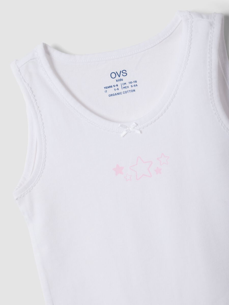 2-pack pink and white organic cotton crew-neck vests_2