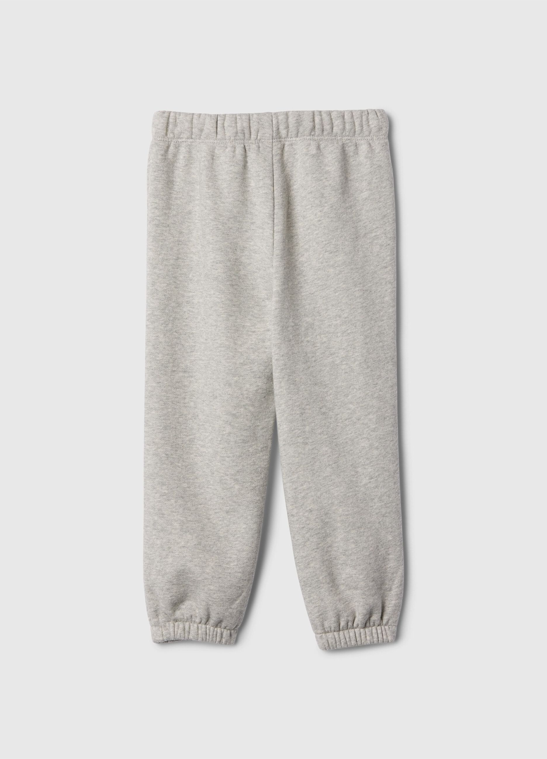Light grey cotton-blend joggers with GAP logo