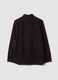 Shacket marrone regular fit a coste_2