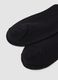 3-pack of long black socks in stretch organic cotton_1