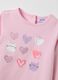 Pink Stretch Cotton Girls' Top_2