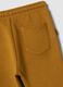 Pantaloni jogger marroni in puro cotone_3
