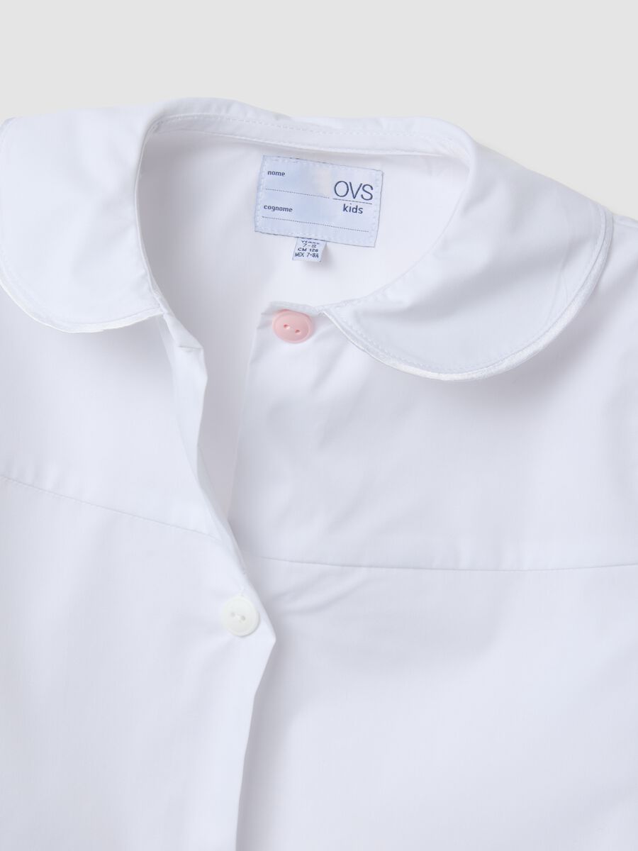 2-pack of white girls&rsquo; school aprons with classic collar_2