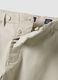 Pantaloni chino beige in puro cotone regular fit_5