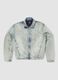 Denim Padded Jacket Vintage Light Blue_0
