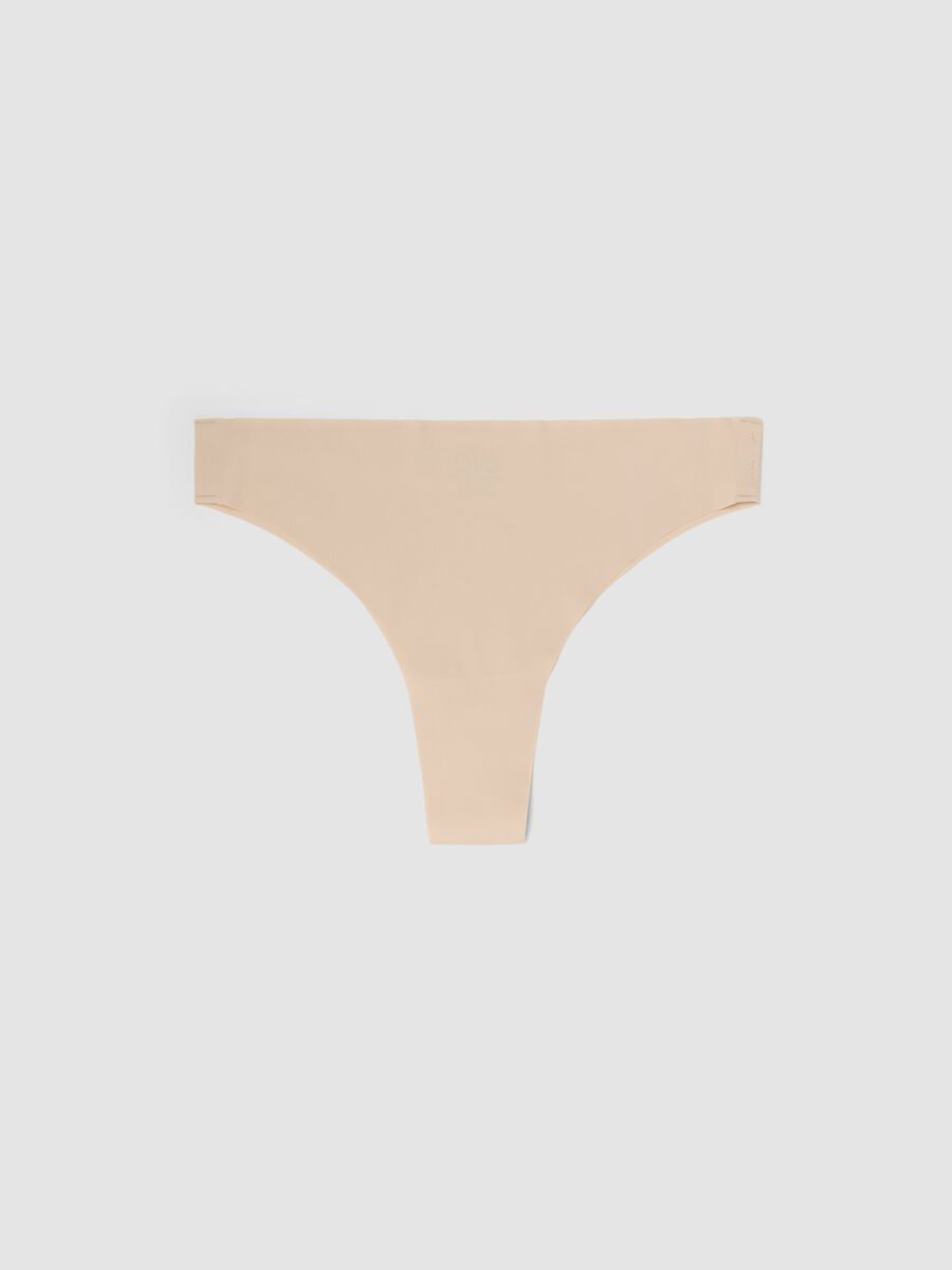 Beige Brazilian Briefs Regular Fit_4
