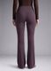 Leggings viola flare in tessuto elasticizzato traspirante ALTAVIA STUDIO_3