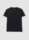 Black breathable crew-neck slim-fit T-shirt ALTAVIA RUNNING_0