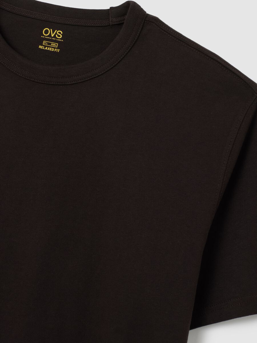 Black Cotton T-Shirt_5