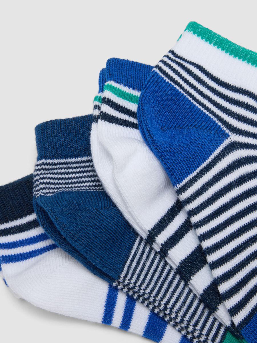 Boys' multicolour stretch cotton-blend sock multipack_2
