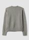 Grey stretch viscose jacquard crew-neck jumper_2