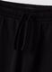Pantaloni jogger neri in puro cotone organico_2