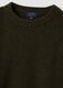Green stretch crew-neck top_5