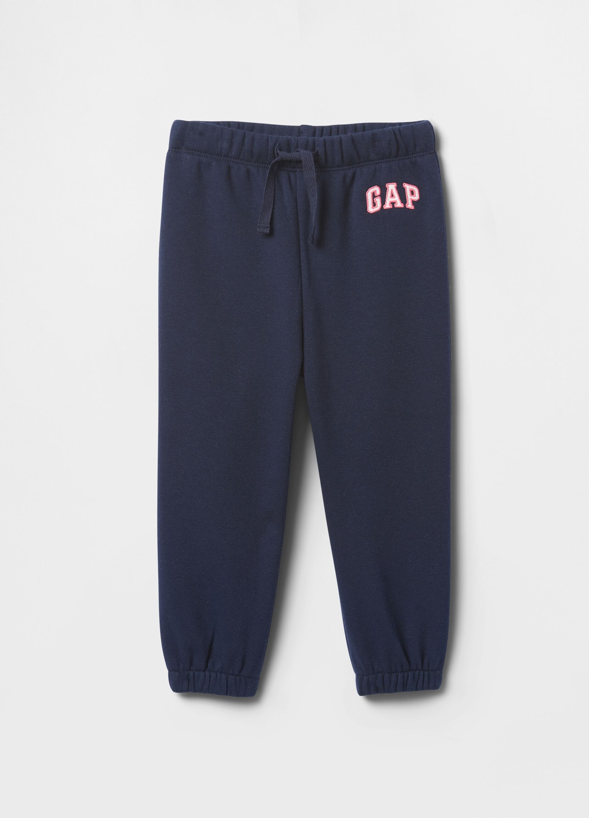 Blue cotton-blend joggers with GAP logo