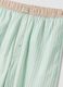 Green striped stretch cotton-blend poplin pyjama trousers_6