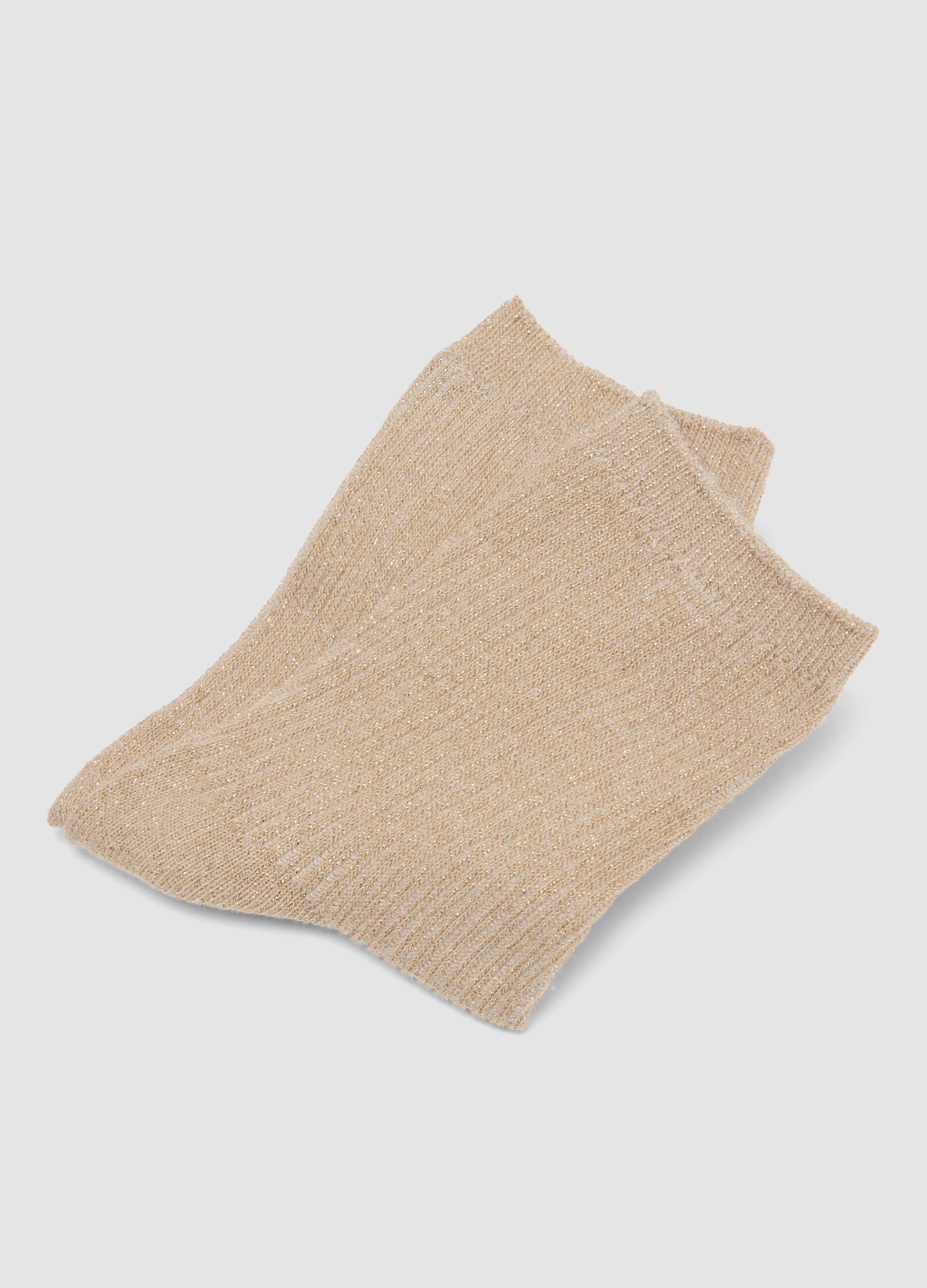 2-pack multicoloured organic cotton-blend socks