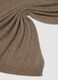 Beige pure cashmere scarf_2