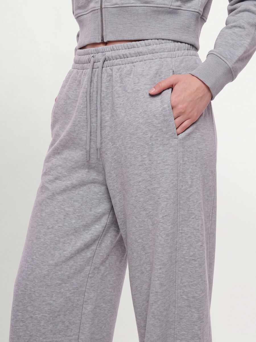Jogger grigi in misto cotone barrel fit_4