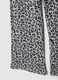 Grey organic stretch cotton flared leggings_3