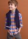 Multicolour pure cotton checked Oxford shirt, regular fit_0