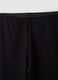 Black Milano-stitch flared leggings in stretch viscose_2