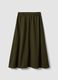 Green wool-blend midi skirt_2
