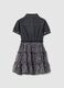 Girl's dress in pure multicolour cotton_1