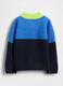 Multicolour stretch fabric jumper for children_1