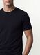 Black organic cotton slim-fit short-sleeve T-shirt_2