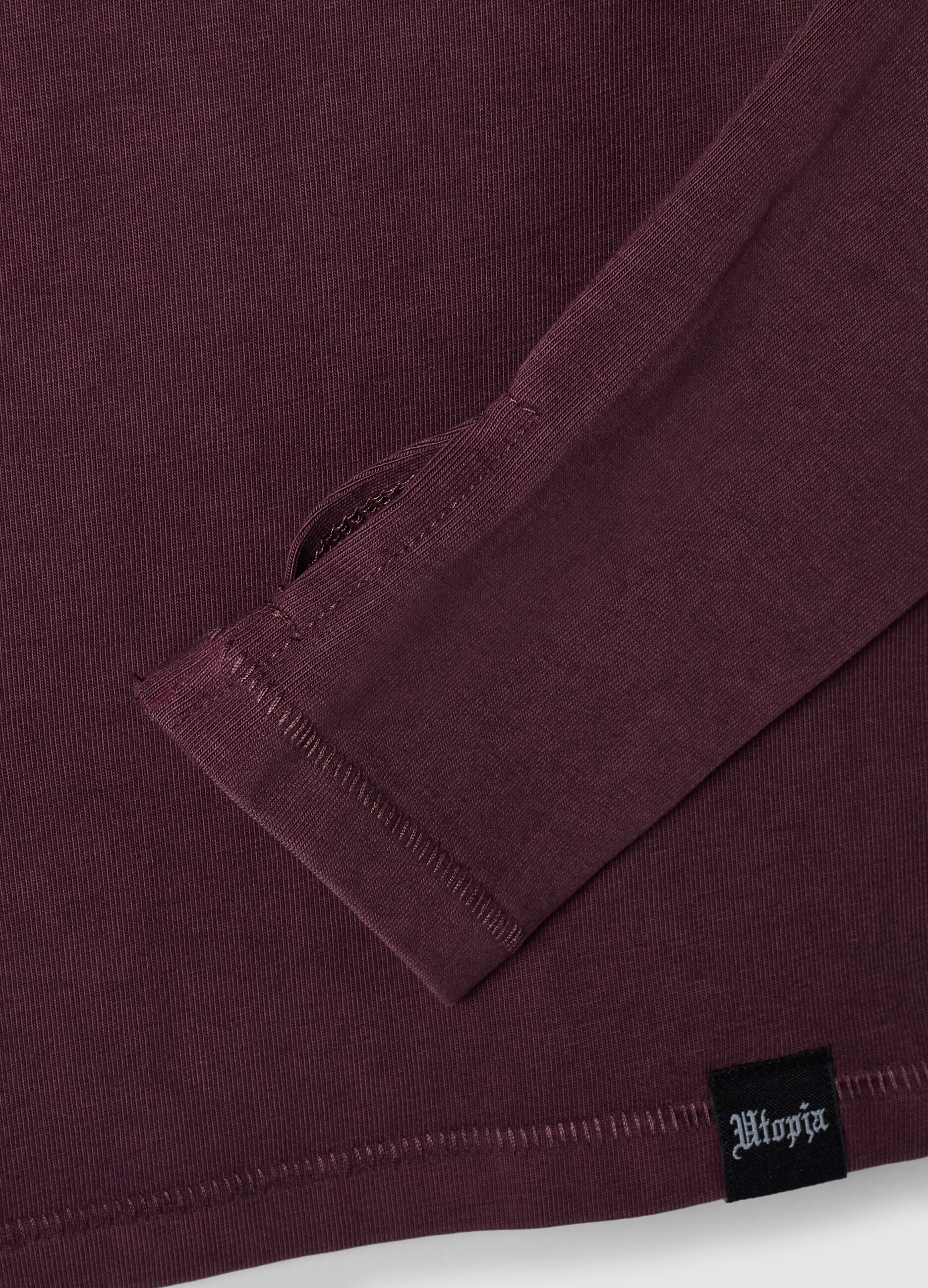 Perfect Longsleeve Washed Wine