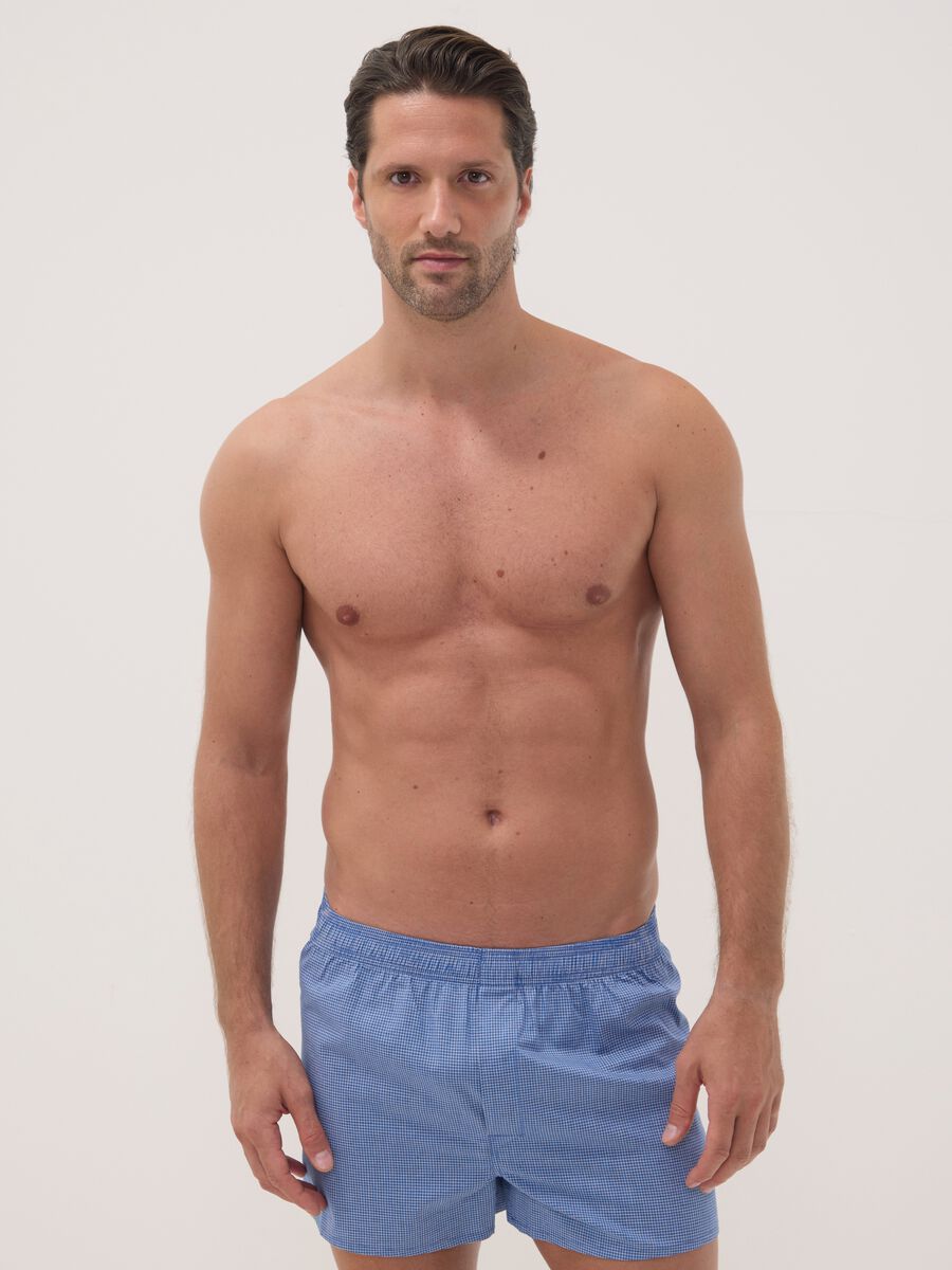 2-pack of light blue boxers in pure organic cotton_0