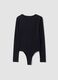 Blue stretch crew-neck bodysuit_2