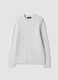 White regular-fit jacquard wool-blend jumper_4