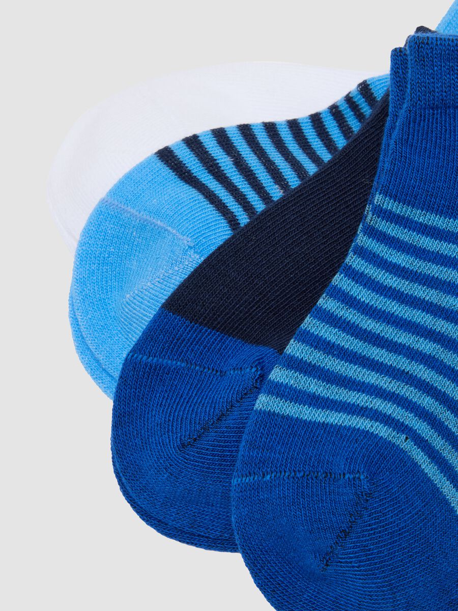 Kids&rsquo; multicolour stretch cotton-blend socks multipack_2