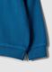 Blue crew-neck sweatshirt in pure organic cotton_3