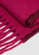 Red wool-blend scarf with fringes_3