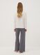 Black organic cotton crew-neck pyjamas_3