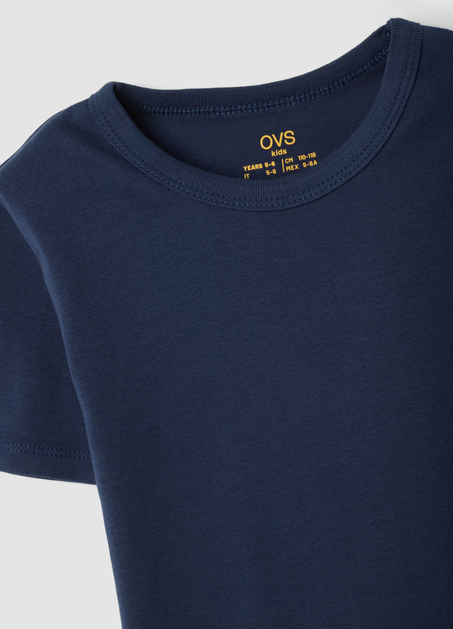 2-pack of blue organic cotton crew-neck T-shirts