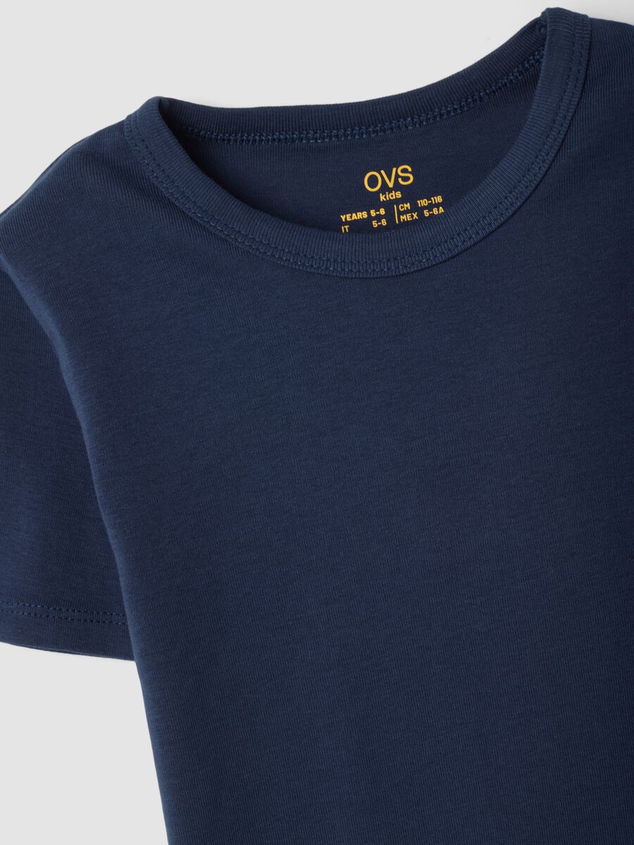 2-pack of blue organic cotton crew-neck T-shirts_2