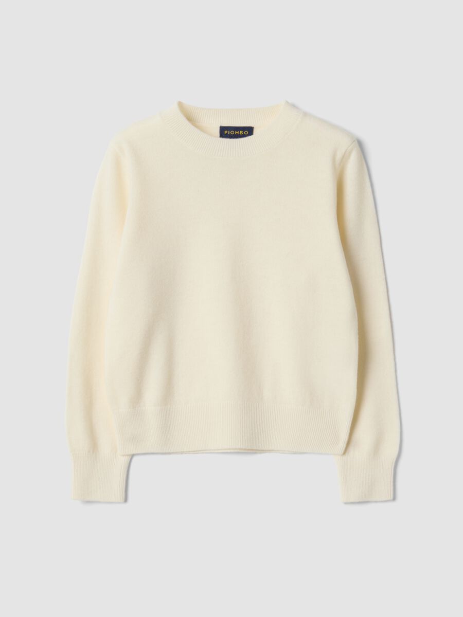White pure wool regular-fit long-sleeve jumper_3