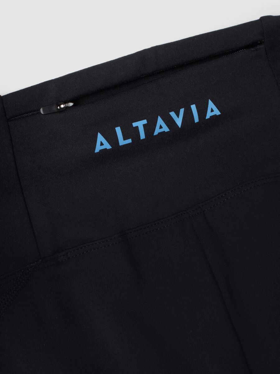 ليغينغ أسود من قماش مطاطي ALTAVIA RUNNING_3