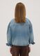Blue cotton-viscose blend denim shirt with heart pocket, regular fit_2