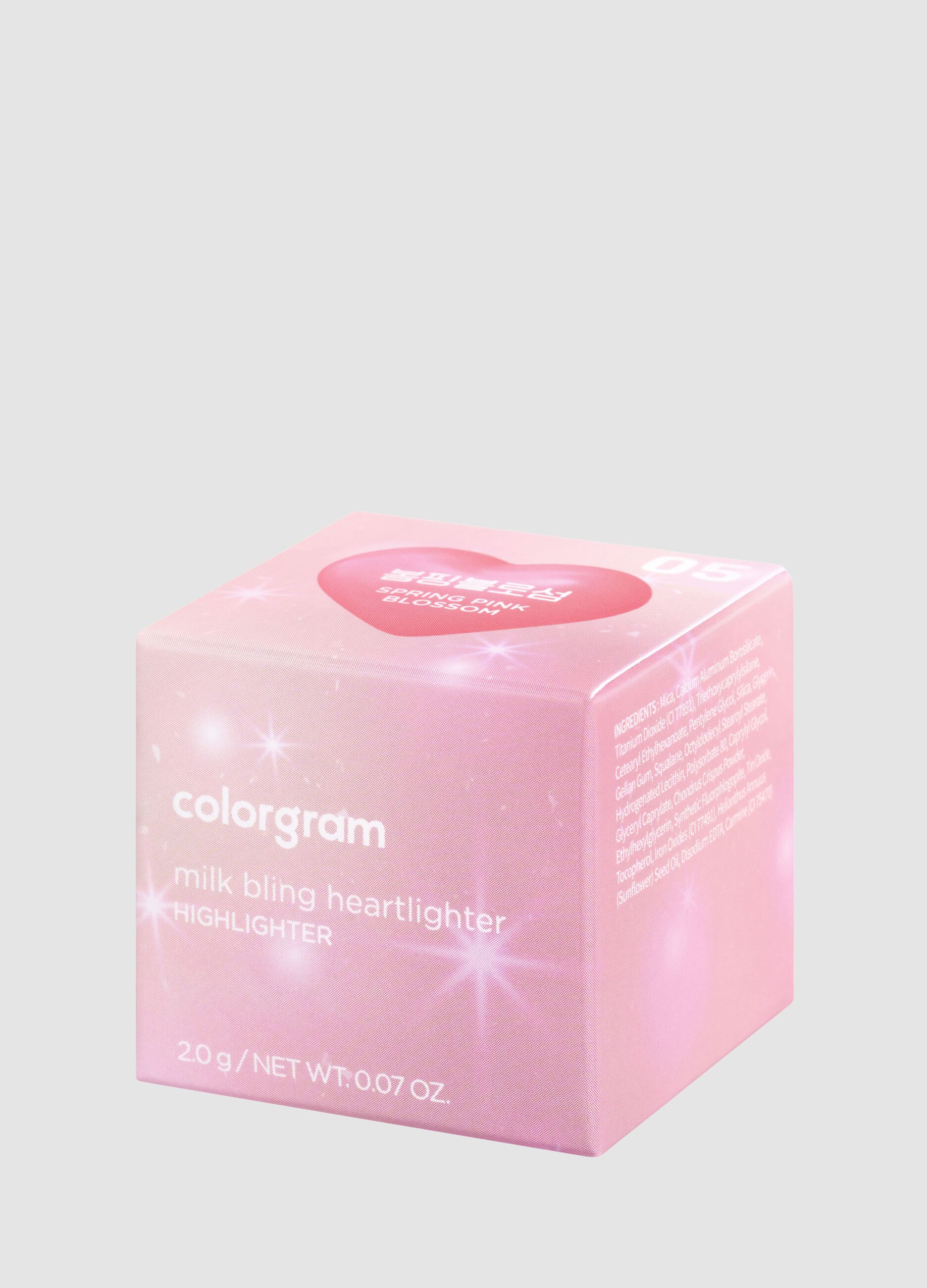 Milk Bling Heartlighter 05 Spring Pink Blossom 2.2G - Make-up coreano