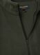 Felpa verde half zip regular fit in pile_1