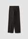 Brown wool and viscose-blend straight-leg trousers_2