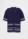 Blue Short Sleeve Polo in Pure Cotton by OVS_3