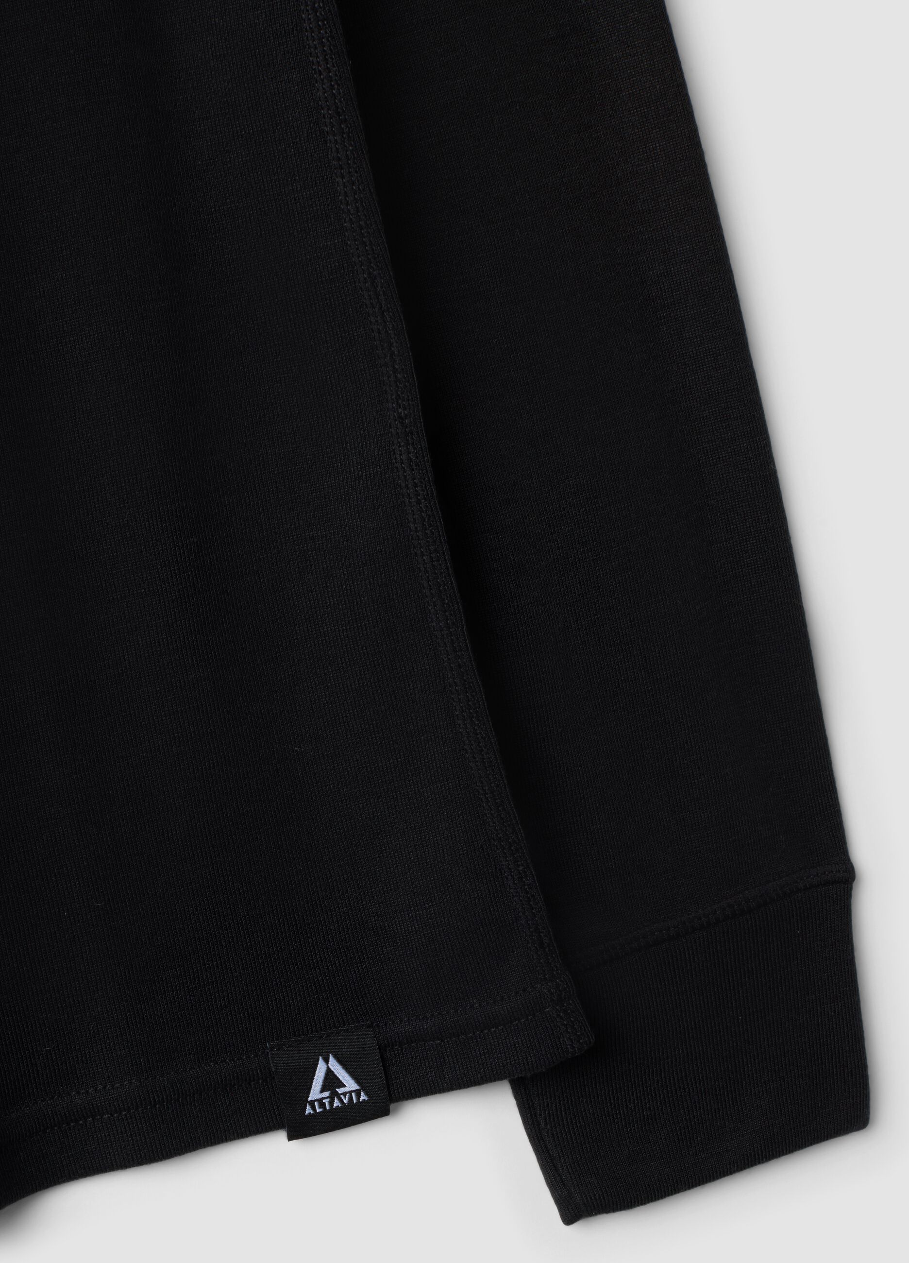 Breathable Long-Sleeve Thermal T-Shirt ALTAVIA WITH DEBORAH COMPAGNONI